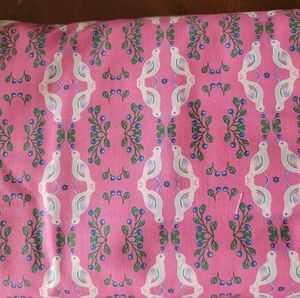 Bolt Remainder Folk Cotton Fabeic